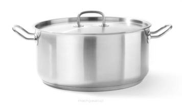 Garnek niski z pokrywką Kitchen Line 12 L