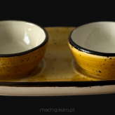 Zestaw na sosy 2 x dip | seria Still | Rustic Yellow | 0.06 L | 12 szt.