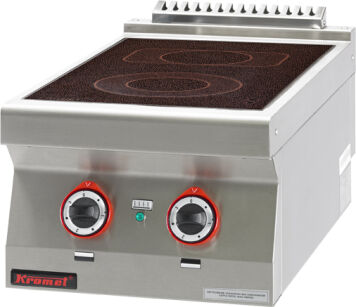 Kuchnia elektryczna ceramiczna 2-polowa 700.KE-2C