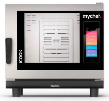 Piec konwekcyjno-parowy elektryczny | automatyczny system myjący | 6xGN1/1 | 9,3 kW | 400 V | Mychef iCook 061E
