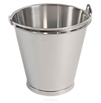 Wiadro stalowe z pierścieniem, Premium, Ø 280 mm, 10 L