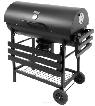 Grill węglowy z pokrywą | ruszt 710x350 mm