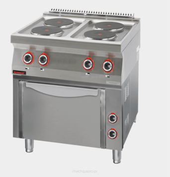 Kuchnia elektryczna z piekarnikiem elektrycznym 700.KE-4/PE-1