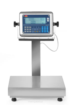 Waga platformowa LCD z wysięgnikiem i z legalizacją, 60.0 kg