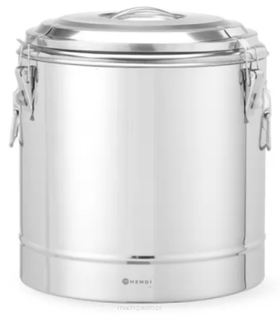Termos do transportu żywności | Kitchen Line | 31.0 L | srebrny | ⌀400x445 mm