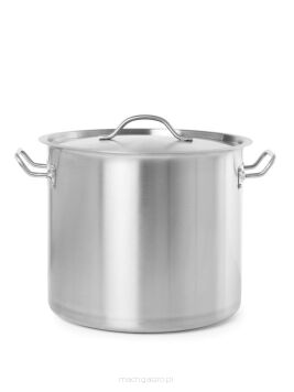Garnek średni z pokrywką, Budget Line, 23.0 L