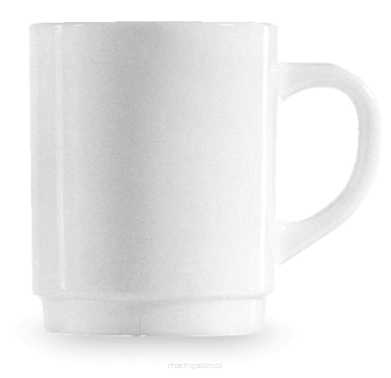 Kubek Restaurant 250 ml, biały, 6 szt., ø72x89 mm