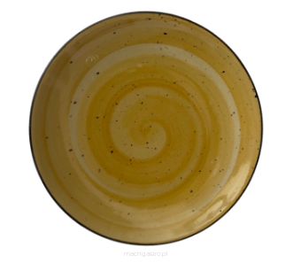 Talerz płytki | seria Still | Rustic Yellow | ø240 mm | 12 szt.