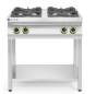 Kuchnia gazowa 4-palnikowa na podstawie otwartej, Kitchen Line, 19.0 kW